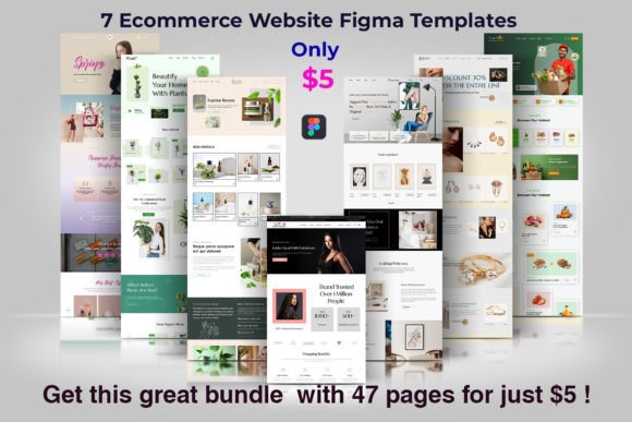 7 Ecommerce Website Figma Templates: Your WooCommerce Blueprint