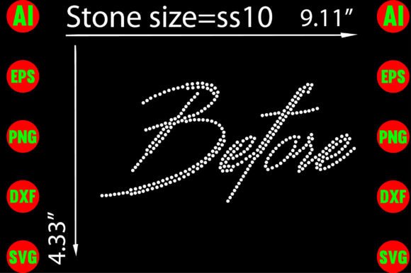 Designing with Sparkle: The Before Rhinestone Templates