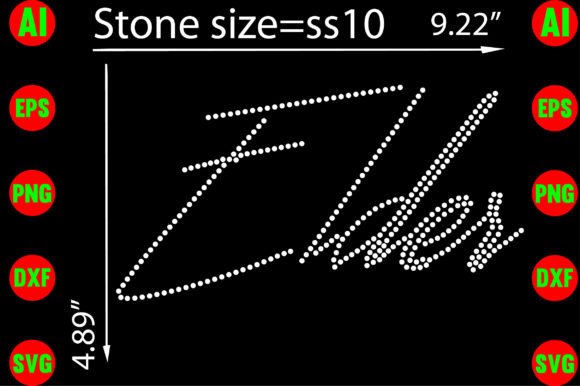 Elder Rhinestone Templates: A Versatile Design Asset for Modern Creators