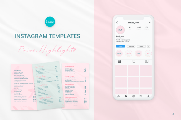 Elevate Your Brand with Instagram Highlights & Price Templates
