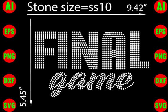 Final Game Rhinestone Templates: Your Complete Design Kit