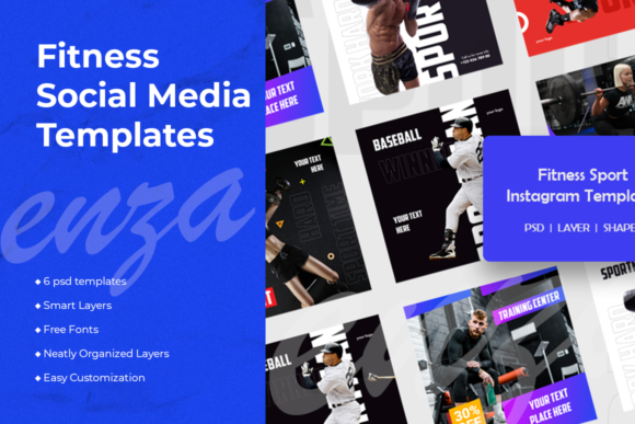 Fitness Sport Instagram Templates: Your Brand's New Secret Weapon
