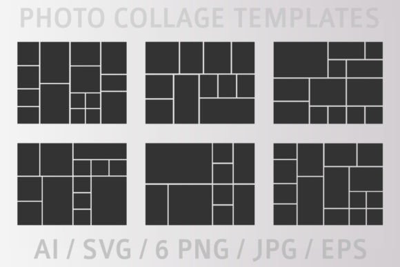 Mastering Visual Storytelling with Mood Board Grid Photo Collage Templates