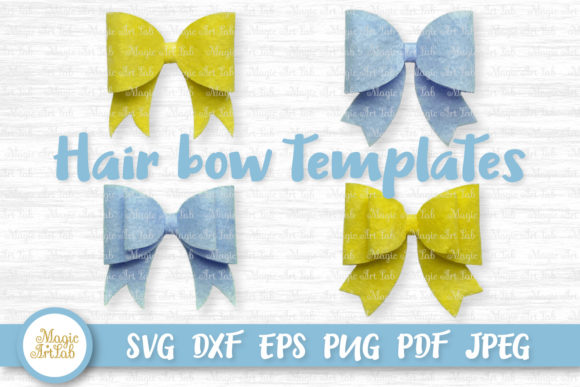 Professional Hair Bow Templates for Crafters