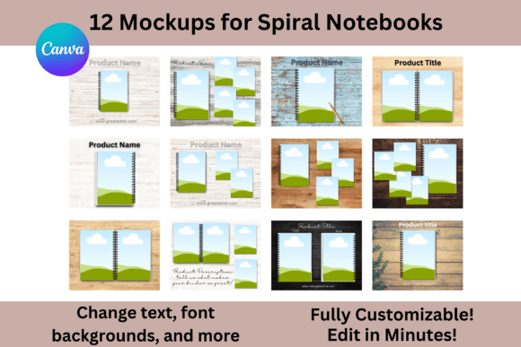 Spiral Notebook Mockup Templates for Canva: A Practical Guide