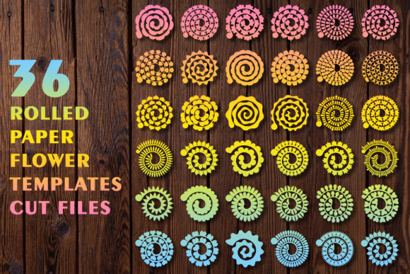 Unleash Your Creativity with Rolled Paper Flower Templates Cut Files
