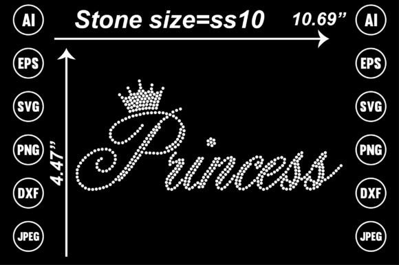 Unlock Creative Potential with Princess Rhinestone Templates